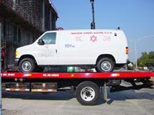 MDA ambulance arrives in Columbus