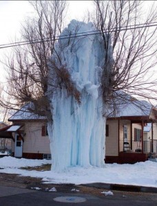 Ice tower